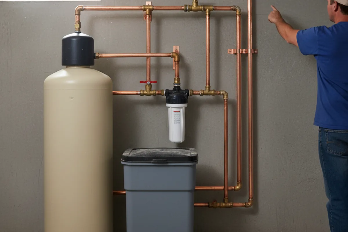 Whole-house water treatment system installed in Chapin